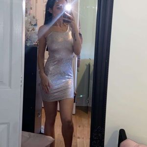 Silver dress